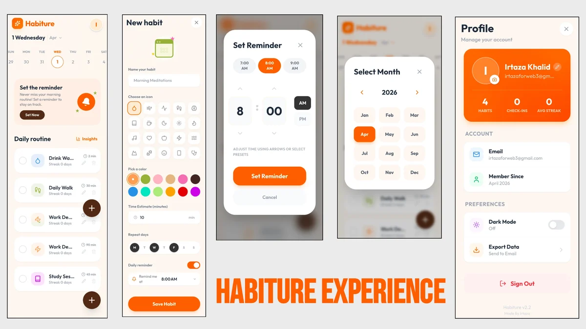 Habbiture project preview 4